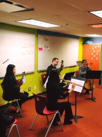 Flute, Guitar, Violin, Cello